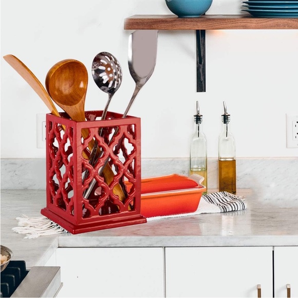 jogreful Vintage Decorative Kitchen Utensil Holder Cooking Utensil Organizer - Picture 6 of 10